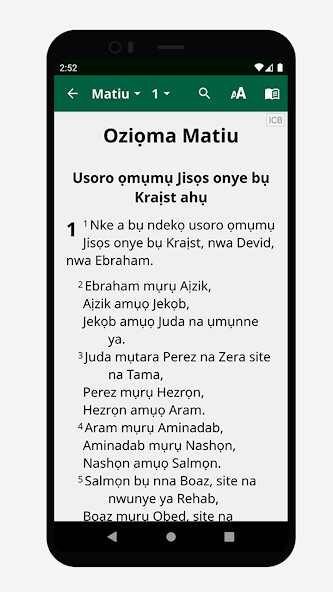 Run android online APK Igbo Contemporary Bible from MyAndroid or emulate Igbo Contemporary Bible using MyAndroid Run android online APK Igbo Contemporary Bible from MyAndroid or emulate Igbo Contemporary Bible using MyAndroid