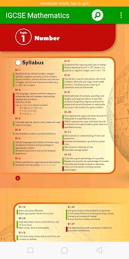 Run android online APK IGCSE Mathematics from MyAndroid or emulate IGCSE Mathematics using MyAndroid