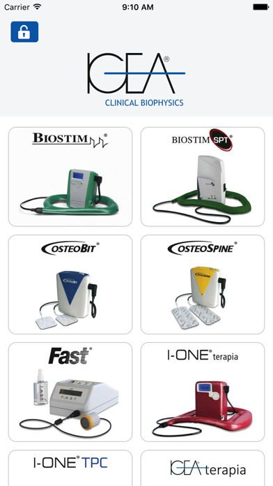 Emulate iPhone app IGEA Therapy using MyAndroid
