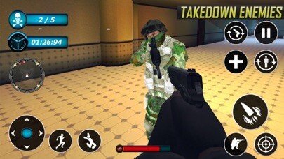 Emulate iPhone app IGI Commando Shooting Mission using MyAndroid