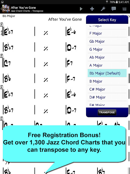Run android online APK iGigBook Sheet Music Manager from MyAndroid or emulate iGigBook Sheet Music Manager using MyAndroid