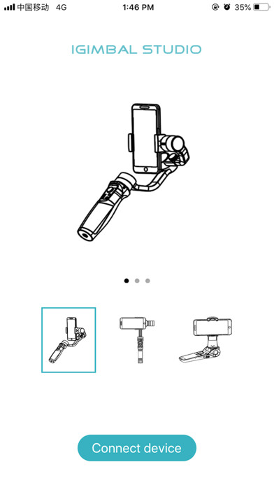 Emulate iPhone app iGimbalStudio using MyAndroid