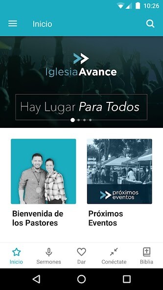 Emulate iPhone app Iglesia Avance using MyAndroid Emulate iPhone app Iglesia Avance using MyAndroid