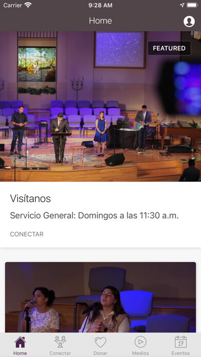 Emulate iPhone app Iglesia Biblíca Hosanna using MyAndroid Emulate iPhone app Iglesia Biblíca Hosanna using MyAndroid