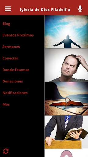 Run android online APK Iglesia de Dios Filadelfia from MyAndroid or emulate Iglesia de Dios Filadelfia using MyAndroid