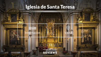 Emulate iPhone app Iglesia de Santa Teresa using MyAndroid