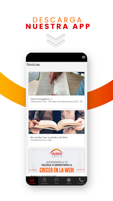 Emulate iPhone app Iglesia Tech using MyAndroid Emulate iPhone app Iglesia Tech using MyAndroid