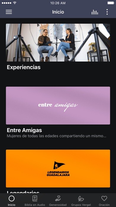 Emulate iPhone app Iglesia Vergel using MyAndroid Emulate iPhone app Iglesia Vergel using MyAndroid