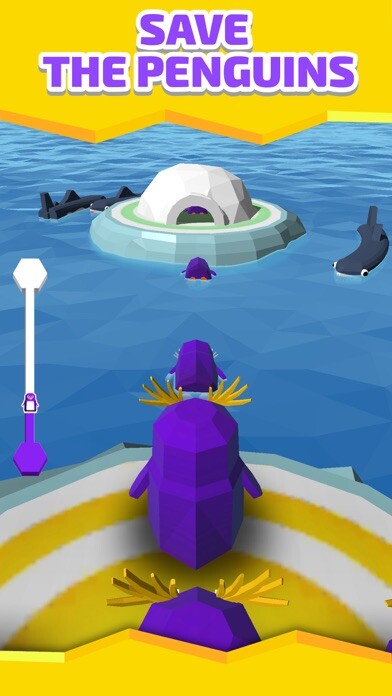 Emulate iPhone app Igloo Rush! using MyAndroid