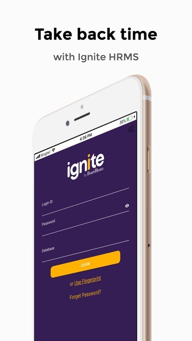 Emulate iPhone app Ignite by Boardroom using MyAndroid