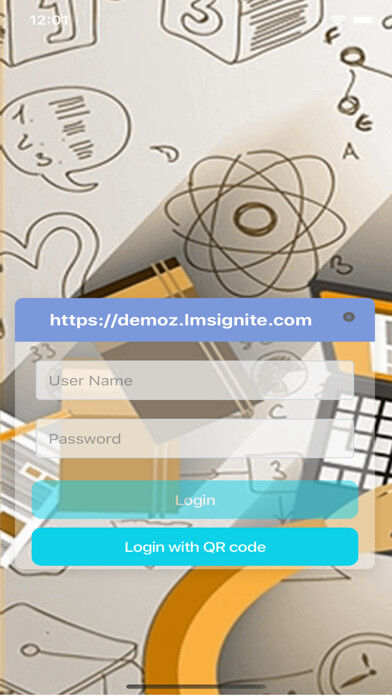 Emulate iPhone app Ignite LMS using MyAndroid