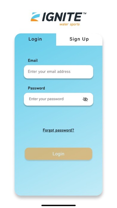 Emulate iPhone app IGNITE water sports using MyAndroid