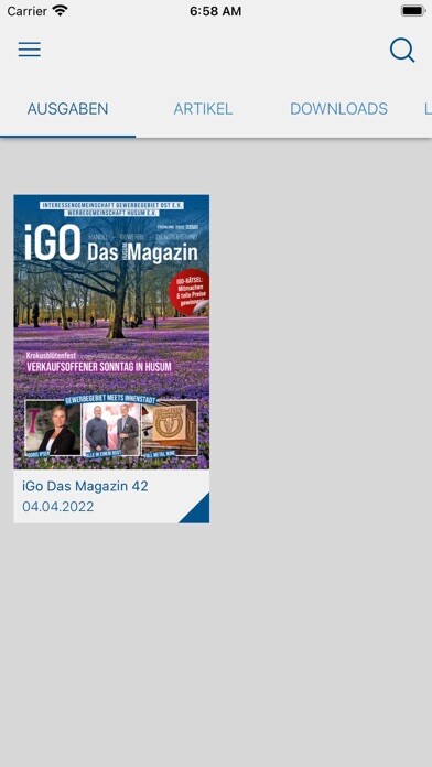 Emulate iPhone app iGO Das Magazin using MyAndroid Emulate iPhone app iGO Das Magazin using MyAndroid