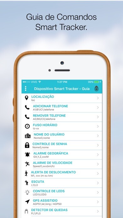 Emulate iPhone app IGO - GPS Smart Tracker Guide using MyAndroid