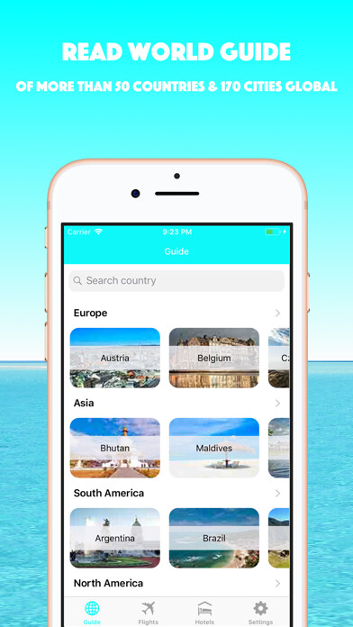 Emulate iPhone app iGoTrip－Cheap Flights & Hotels using MyAndroid