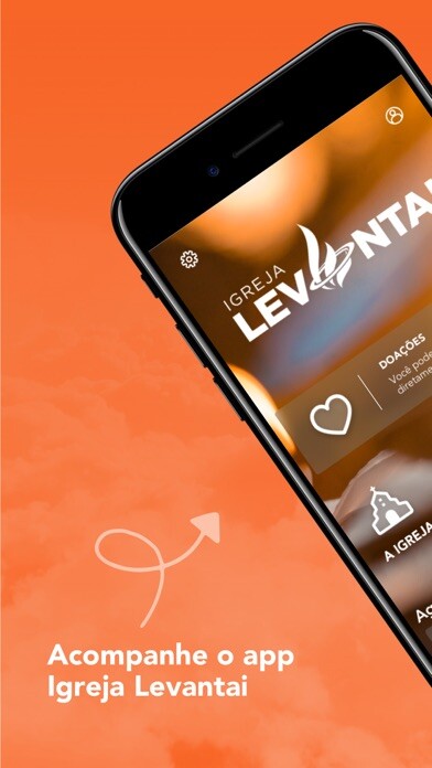 Emulate iPhone app Igreja Levantai using MyAndroid