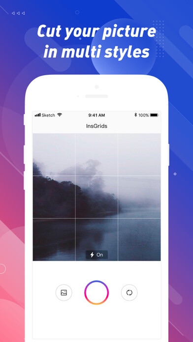 Emulate iPhone app IGrids - Split pictures For IG using MyAndroid