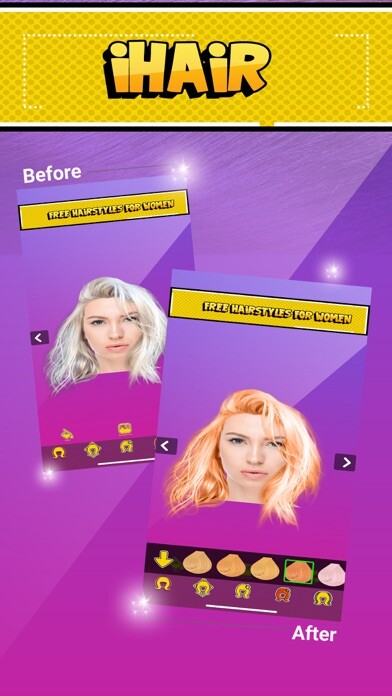 Emulate iPhone app iHair with AI Filters using MyAndroid Emulate iPhone app iHair with AI Filters using MyAndroid