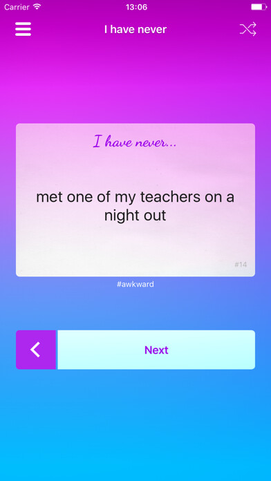 Emulate iPhone app I have never (Party game) using MyAndroid Emulate iPhone app I have never (Party game) using MyAndroid