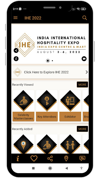 Run android online APK IHE - Hospitality  FB Show from MyAndroid or emulate IHE - Hospitality  FB Show using MyAndroid