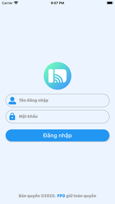 Emulate iPhone app Đại hội XI - Tỉnh Lâm Đồng using MyAndroid