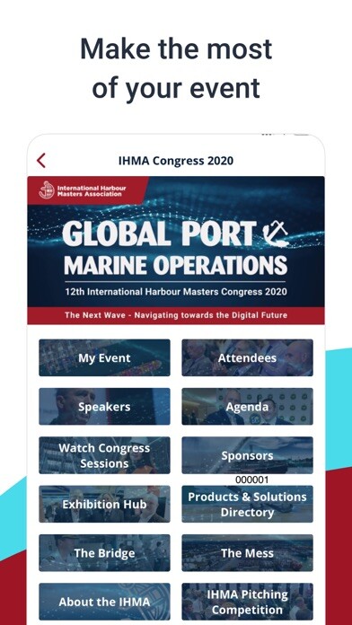 Emulate iPhone app IHMA Congress 2020 using MyAndroid Emulate iPhone app IHMA Congress 2020 using MyAndroid