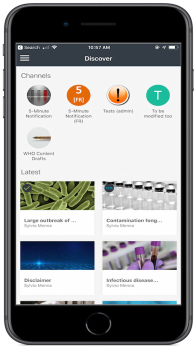 Emulate iPhone app IHR Microlearning using MyAndroid Emulate iPhone app IHR Microlearning using MyAndroid