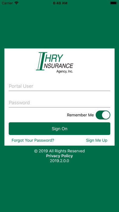 Emulate iPhone app Ihry Insurance Mobile using MyAndroid Emulate iPhone app Ihry Insurance Mobile using MyAndroid