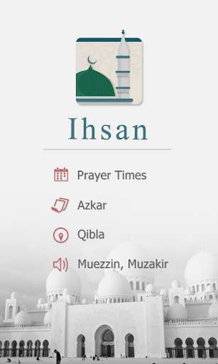 Run android online APK Ihsan - Prayer Times - Qibla from MyAndroid or emulate Ihsan - Prayer Times - Qibla using MyAndroid