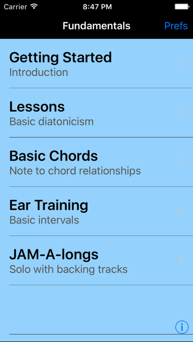 Emulate iPhone app iImprov - Fundamentals using MyAndroid Emulate iPhone app iImprov - Fundamentals using MyAndroid