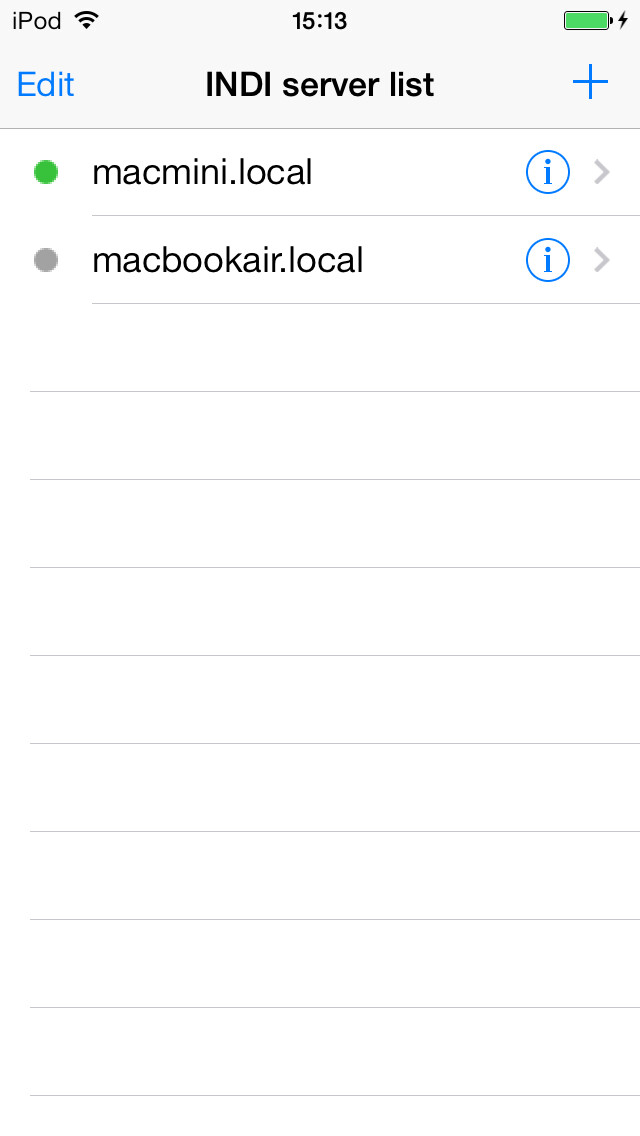 Emulate iPhone app iINDI using MyAndroid Emulate iPhone app iINDI using MyAndroid