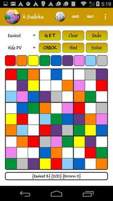 Emulate Android APK ii Sudoku by Color for Kids Emulate Android APK ii Sudoku by Color for Kids