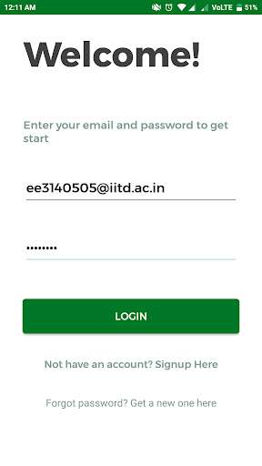 Run android online APK IITD Messing from MyAndroid or emulate IITD Messing using MyAndroid