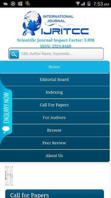 Emulate Android APK IJRITCC International Journal Emulate Android APK IJRITCC International Journal