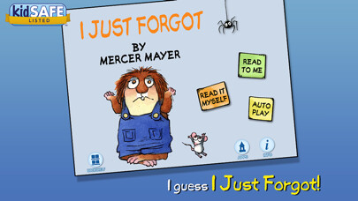Emulate iPhone app I Just Forgot - Little Critter using MyAndroid