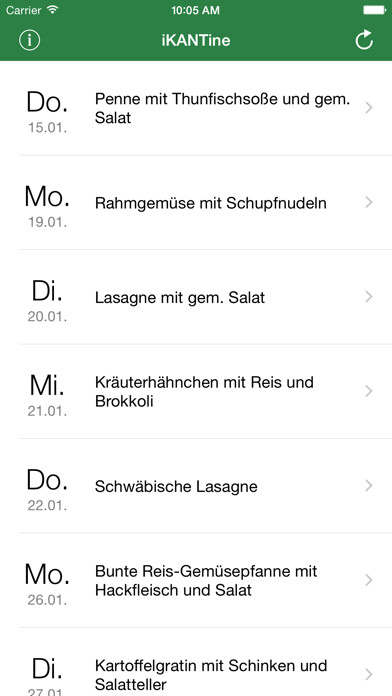 Emulate iPhone app iKANTine using MyAndroid Emulate iPhone app iKANTine using MyAndroid