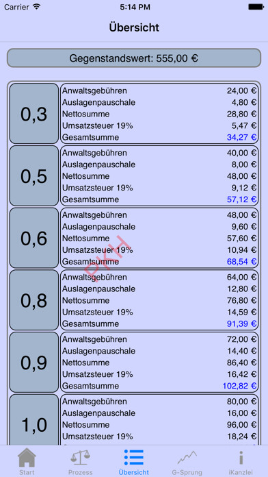 Emulate iPhone app iKanzlei + using MyAndroid