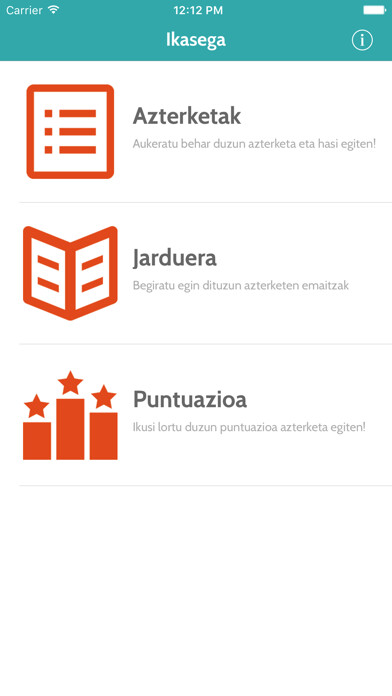 Emulate iPhone app Ikasega using MyAndroid Emulate iPhone app Ikasega using MyAndroid