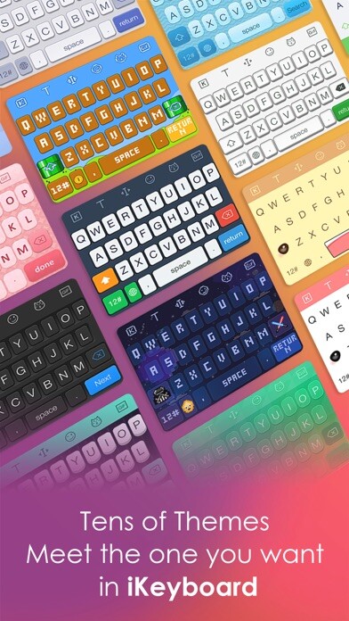 Emulate iPhone app iKeyboard -Cool Keyboard Theme using MyAndroid