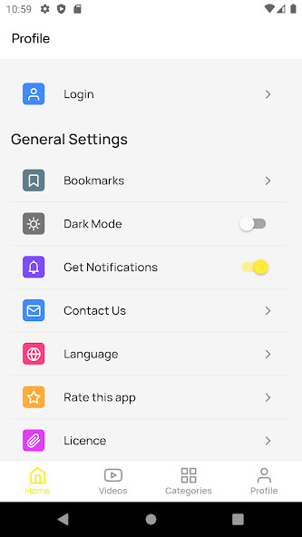 Run android online APK iLanga from MyAndroid or emulate iLanga using MyAndroid