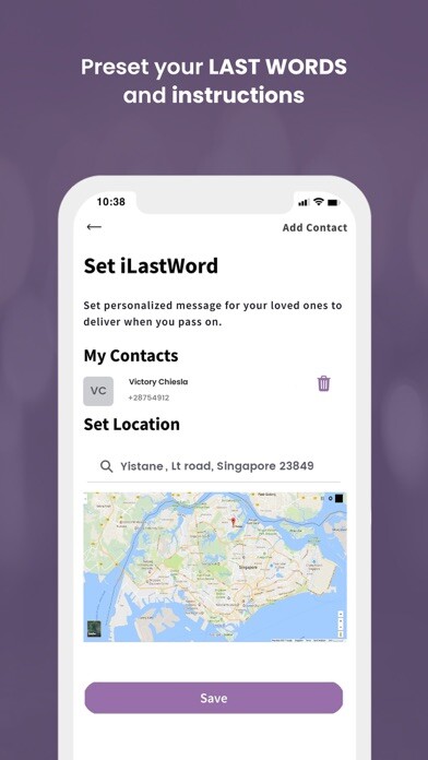 Run android online APK iLastWord - After life plan from MyAndroid or emulate iLastWord - After life plan using MyAndroid