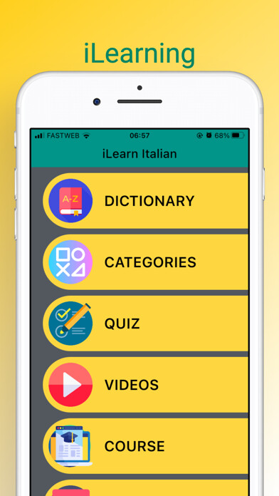 Emulate iPhone app iLearn Italian using MyAndroid Emulate iPhone app iLearn Italian using MyAndroid