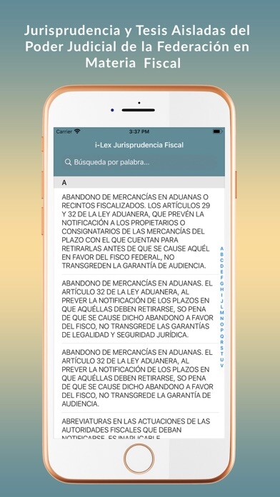 Emulate iPhone app i-Lex Jurisprudencia Fiscal using MyAndroid Emulate iPhone app i-Lex Jurisprudencia Fiscal using MyAndroid