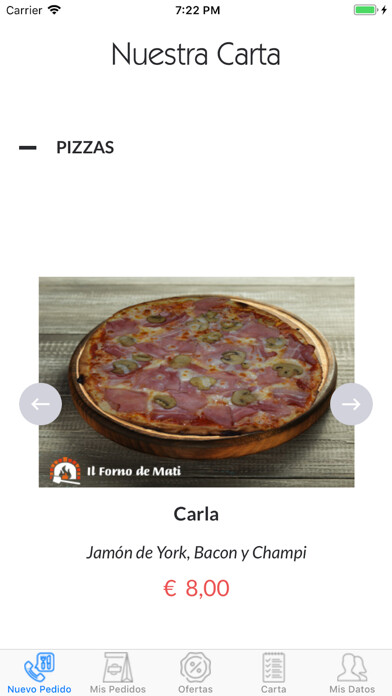 Emulate iPhone app Il Forno de Mati using MyAndroid Emulate iPhone app Il Forno de Mati using MyAndroid
