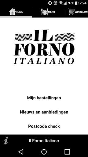 Run android online APK Il Forno Italiano Rotterdam from MyAndroid or emulate Il Forno Italiano Rotterdam using MyAndroid