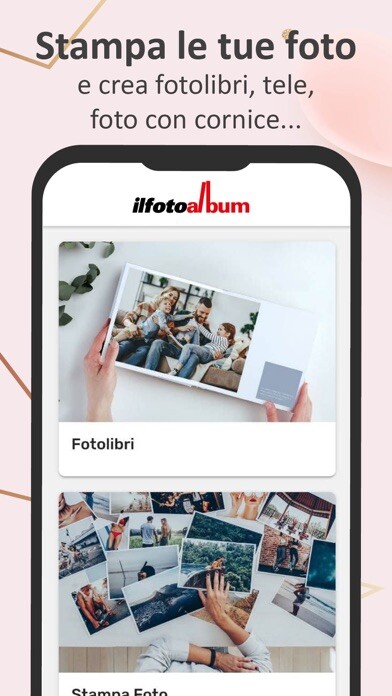 Emulate iPhone app ilFotoalbum - Stampa Fotolibri using MyAndroid
