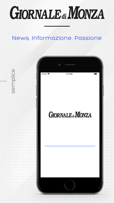 Emulate iPhone app Il Giornale di Monza Digitale using MyAndroid