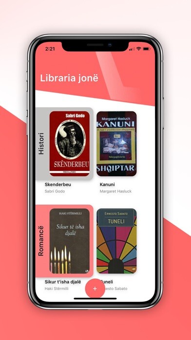 Emulate iPhone app iLibri-Shqip using MyAndroid