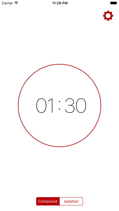 Emulate iPhone app iLift and Rest - Gym Timer using MyAndroid Emulate iPhone app iLift and Rest - Gym Timer using MyAndroid