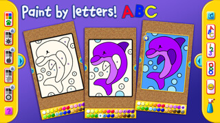 Emulate iPhone app I Like to Paint Letters, Numbers, and Shapes Lite using MyAndroid